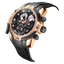 Reef Tiger Luxury Men's Aurora Concept Rose Gold Military Automatic Sport Watch image 9