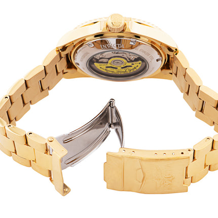 INVICTA Men's Pro Diver Automatic 44mm Gold Edition Oyster Bracelet 200m Watch