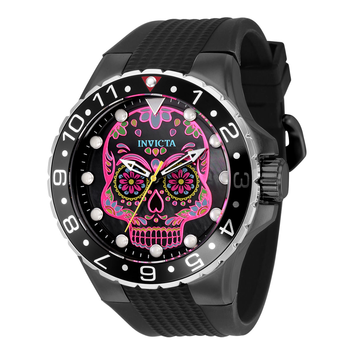 INVICTA Men's Aviator Dia De Los Muertos 50mm Watch