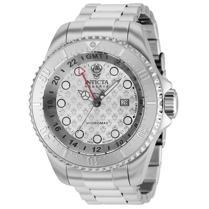 INVICTA Men's Reserve Hydromax 52mm Silver Ltd Edition 1000m Watch
