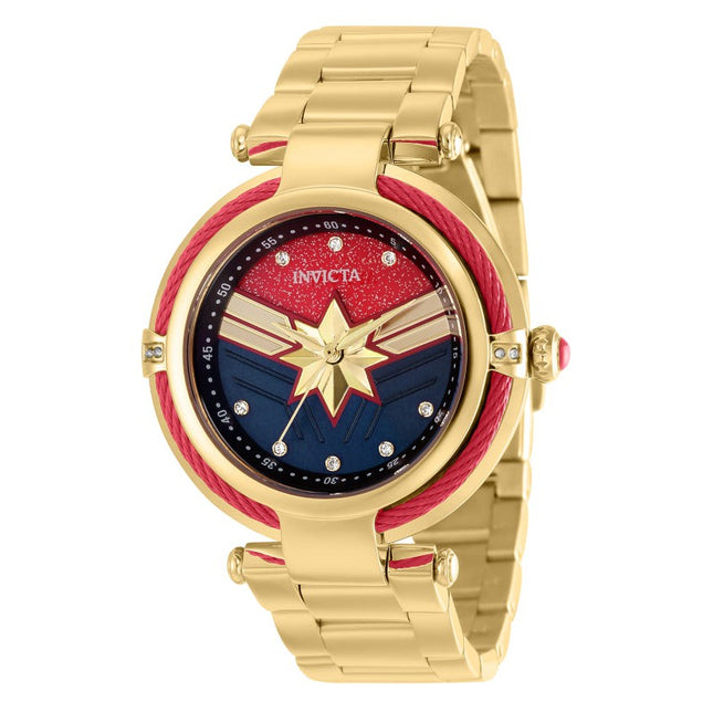 INVICTA Women's Marvel Captain Marvel Ltd Edition 40mm Watch