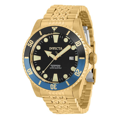 INVICTA Men's Pro Diver Automatic 44mm Oyster Bracelet Watch Gold/Batman