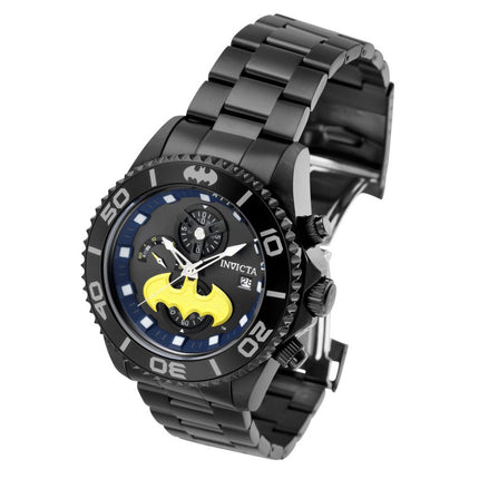 INVICTA Men's DC Comics Batman Ltd Edition Chronograph 47mm Watch Black