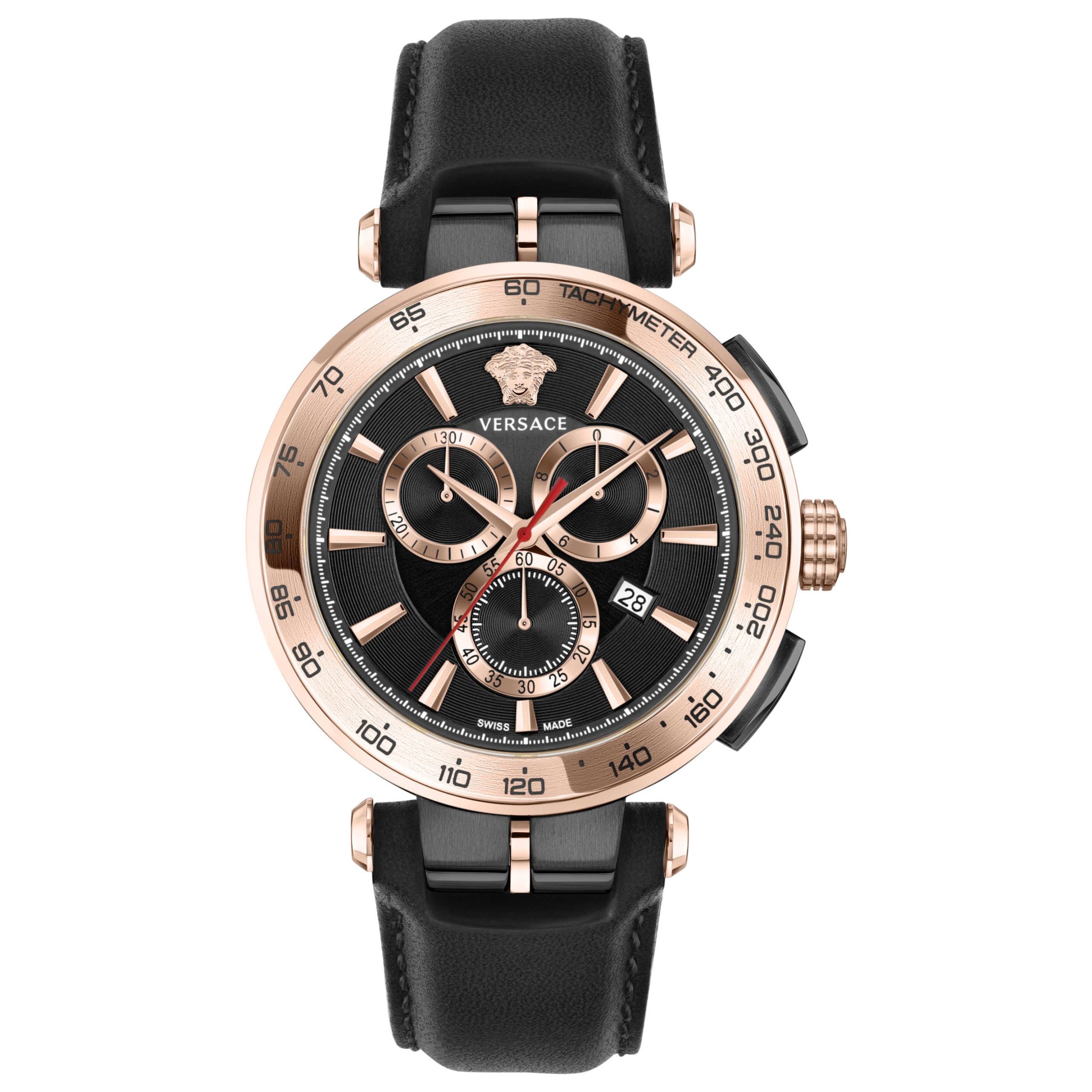 Versace Aion Chronograph Men's Black Watch VE6CA0323 image 0