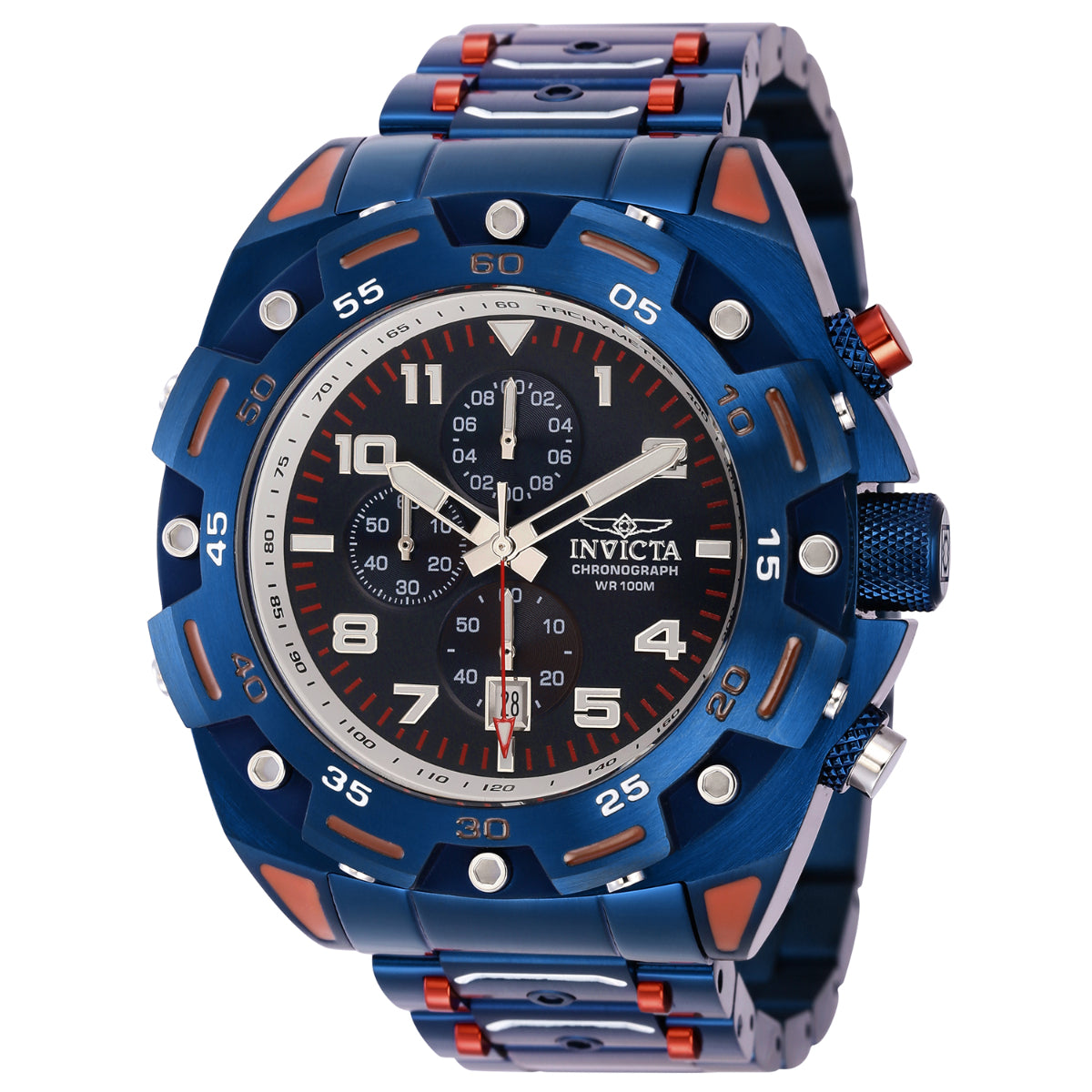 INVICTA Men's Sea Monster Swiss 50mm Chronograph Watch