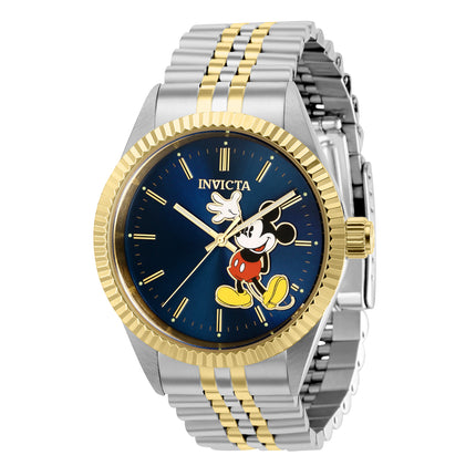 INVICTA Men's Disney Classic Mickey Mouse Ltd Edition 45mm Jubilee Bracelet Gold Watch