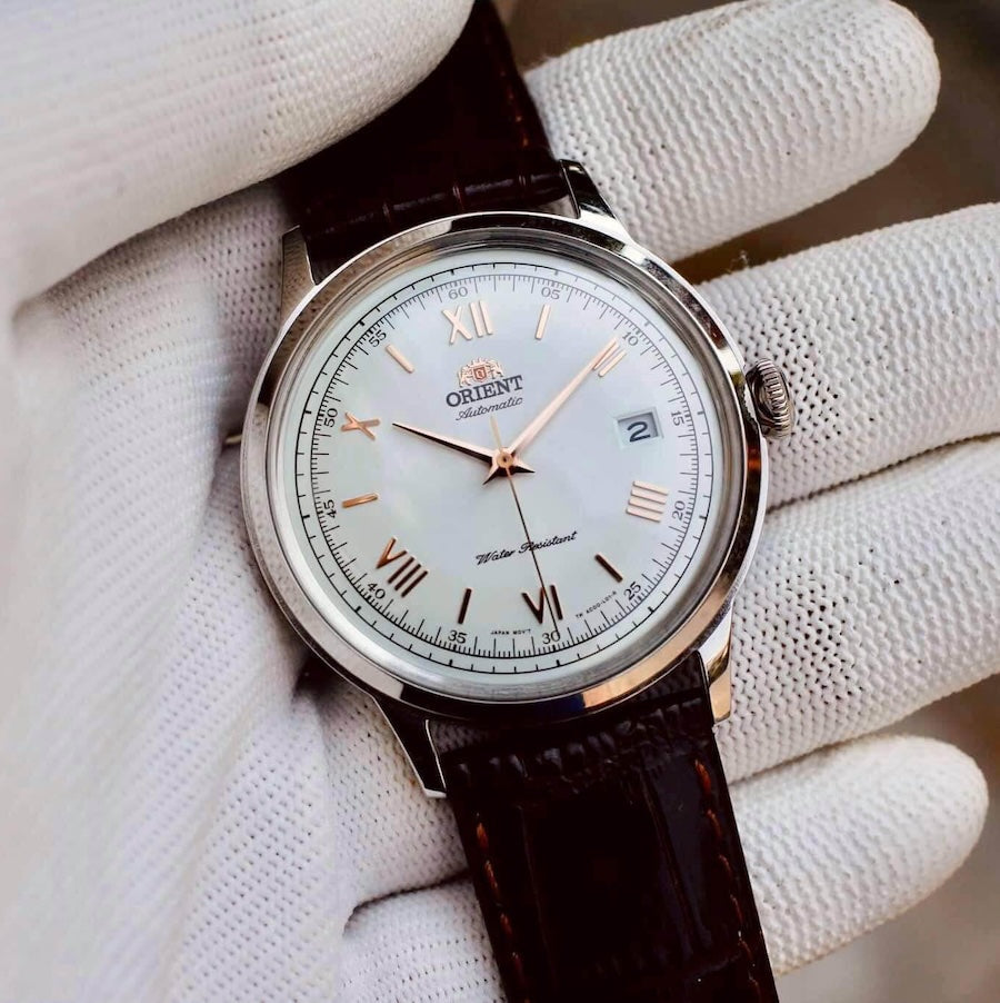 ORIENT Men's Bambino II Automatic Power Reserve Watch image 1