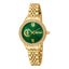 Just Cavalli Glam Chic Forward Yellow Gold Green image 0