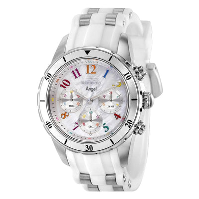 INVICTA Women's Sport Angel 40mm Chronograph Silicone Strap Watch