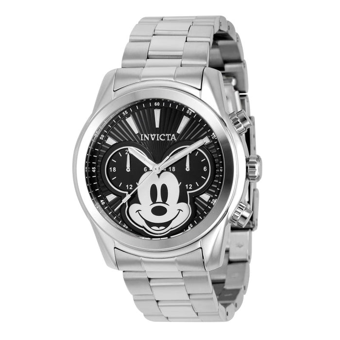 INVICTA Men's Disney Limited Edition Mickey Mouse 44mm Silver Chronograph Watch