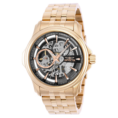 INVICTA Men's Skeleton Artisan Automatic Rose Gold Watch