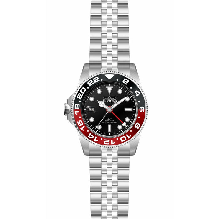 INVICTA Men's Pro Diver Swiss Inverted 42mm GMT Coke 200m Jubilee Bracelet Watch