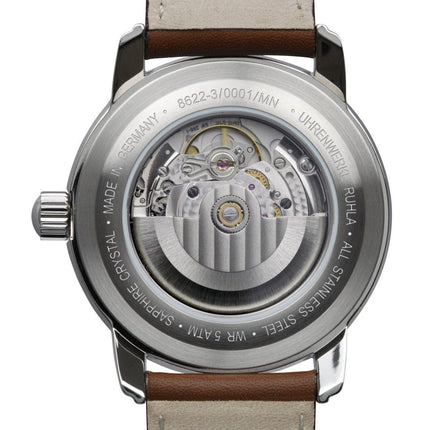 ZEPPELIN Men's New Captains Line Automatic Leather Watch 86223 image 1