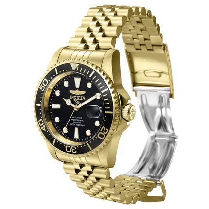 INVICTA Men's 42mm Jubilee Automatic Pro Diver 200m Watch Gold