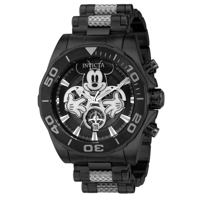 INVICTA Men's Disney Limited Edition Mickey Mouse Black Edition Watch