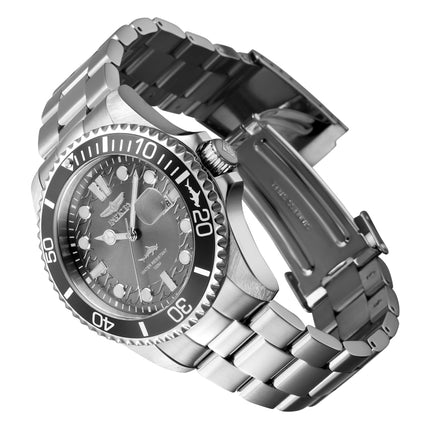 INVICTA Men's Pro Diver 43mm Silver / Charcoal Watch