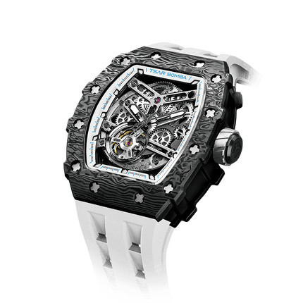 TSAR BOMBA Elemental-Carbon Fiber Automatic Watch TB8208CF