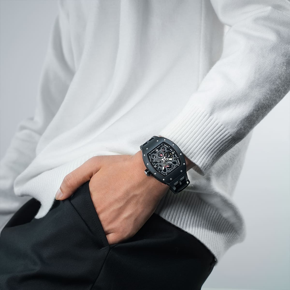 TSAR BOMBA Elemental-Automatic Watch TB8212