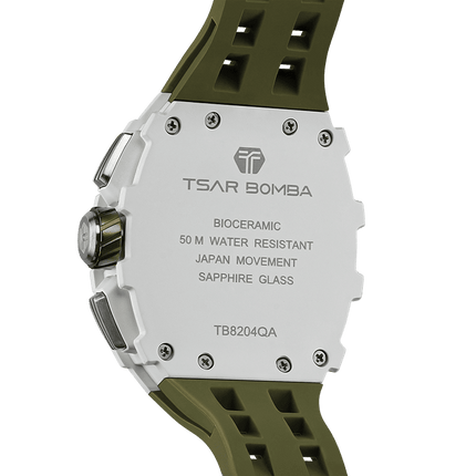 TSAR BOMBA Elemental– Bioceramic Date Quartz