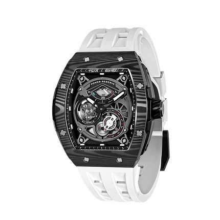 TSAR BOMBA Elemental-Carbon Fiber Automatic Watch TB8210CF