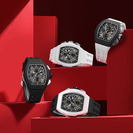 TSAR BOMBA Interchangeable Calendar Watch TB8214 Twin Set