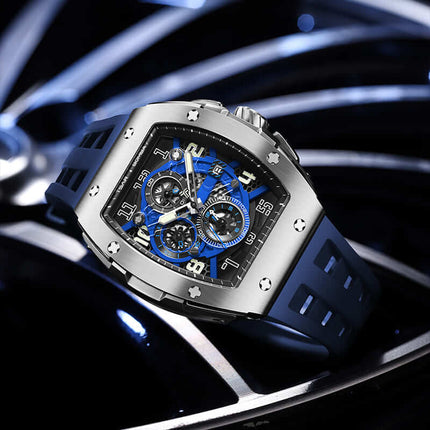 TSAR BOMBA Elemental-Quartz Watch TB8211Q