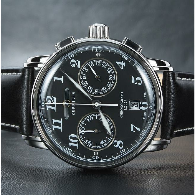 ZEPPELIN 7678-2 LZ127 Count Zeppelin Watch image 1