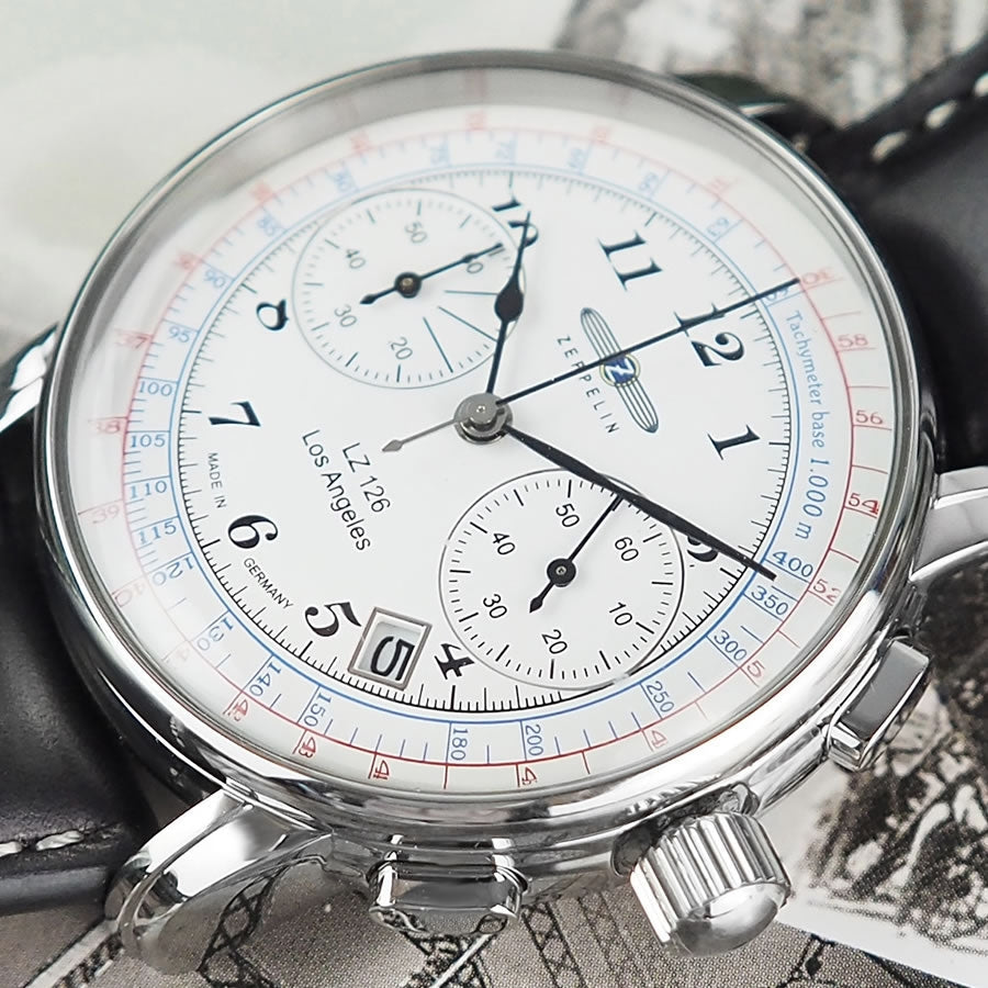 ZEPPELIN 7614-1 LZ126 Los Angeles Watch image 3