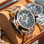 Reef Tiger Luxury Men's Aurora Concept Rose Gold Military Automatic Sport Watch image 4