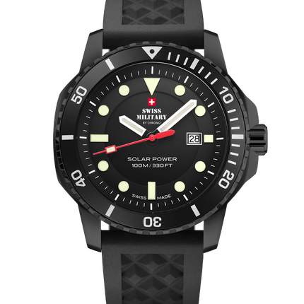Swiss Military SMS34102.03-Swiss Solar Sports Watch Black image 0