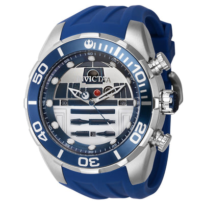 INVICTA Men's STAR WARS Limited Edition R2-D2 50mm Chronograph Watch