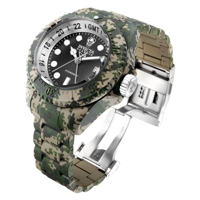 INVICTA Men's Reserve Hydromax 52mm Chronograph Khaki Aqua Plated Watch
