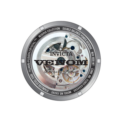 INVICTA Men's Reserve Venom Aluminium Dual Turbine Power Reserve Automatic Watch