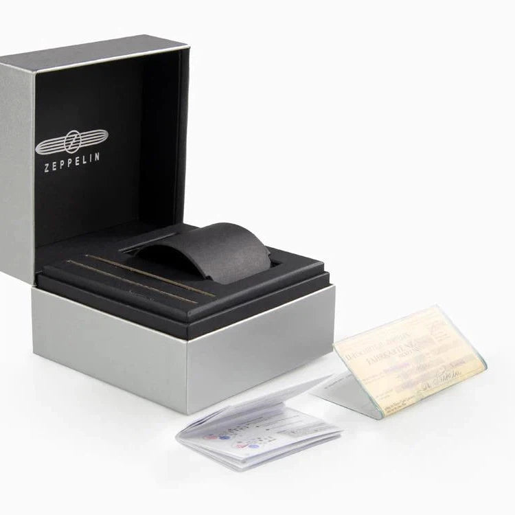 ZEPPELIN Men's Mediterranee 1921 Automatic Power Reserve Watch 96905 image 2