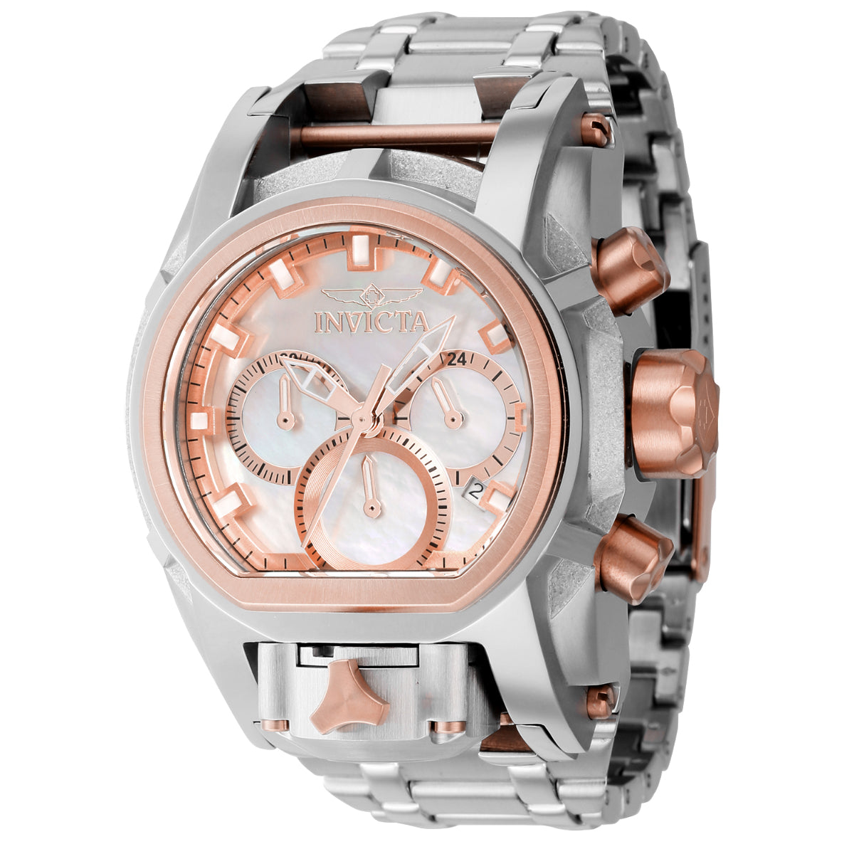 INVICTA Women's Bolt Zeus Magnum 45mm Steel / Rose Gold Watch