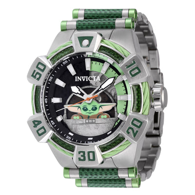 INVICTA Men's STAR WARS Mandalorian The Child Automatic Limited Edition Steel Watch