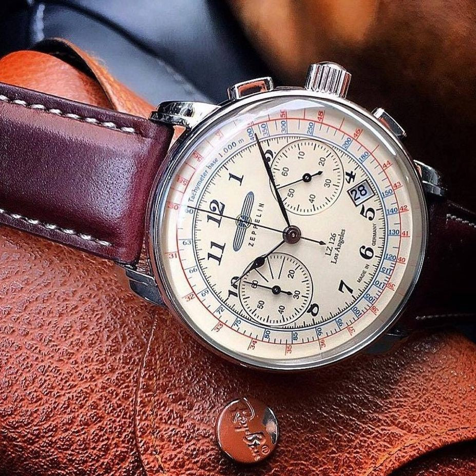 ZEPPELIN 7614-5 LZ126 Los Angeles Watch image 1