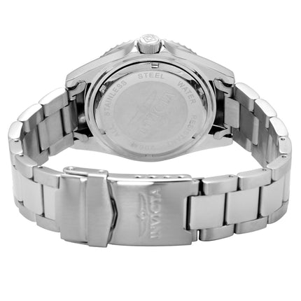 INVICTA Men's 37.5mm Pro Diver Watch Silver/Black