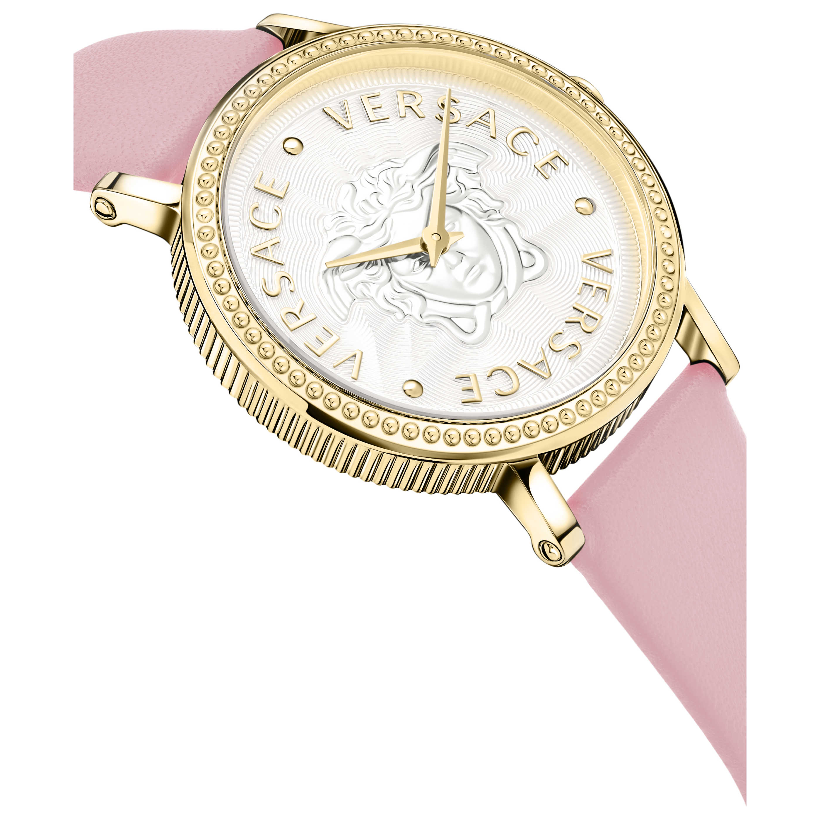 Versace Women's V-Dollar Watch Golden Pink image 1