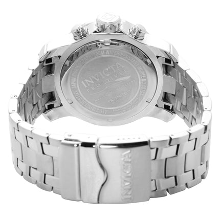 INVICTA Men's Pro Diver Colossus 48mm Steel Watch Silver / Red