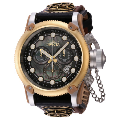 INVICTA Men's Pro Diver El Capitain 52mm Tan Leather Watch