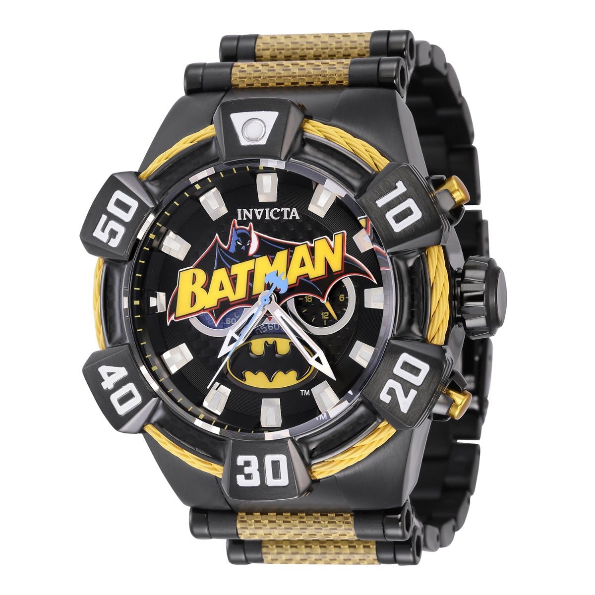 INVICTA Men's DC Comics The Batman 52mm Limited Edition Chronograph Watch