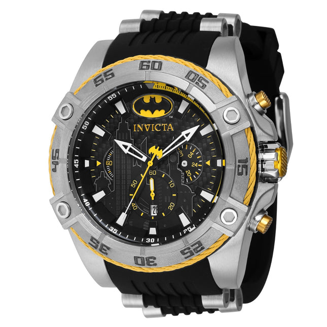 INVICTA Men's DC Comics Limited Edition Batman 50mm Gotham City Chronograph Watch