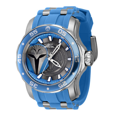 INVICTA Men's STAR WARS Limited Edition Bo Katan 48mm Watch Blue