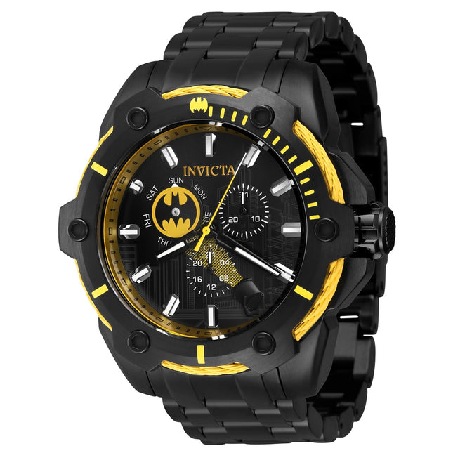 INVICTA Men's DC Comics Batman BAT SIGNAL Ltd Edition Chronograph 53mm Watch