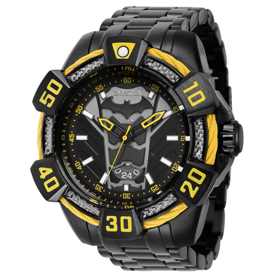 INVICTA Men's DC Comics Batman Limited Edition Chronograph Watch Black