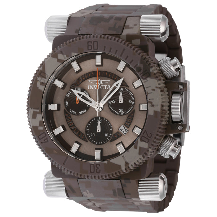 INVICTA Men's Coalition Forces Delta Ops Chronograph 51mm Camouflage Brown Watch