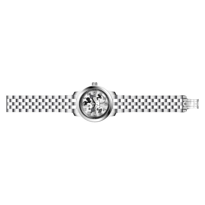 INVICTA Men's Disney Vintage Steamboat Mickey Ltd Edition 45mm Silver Watch