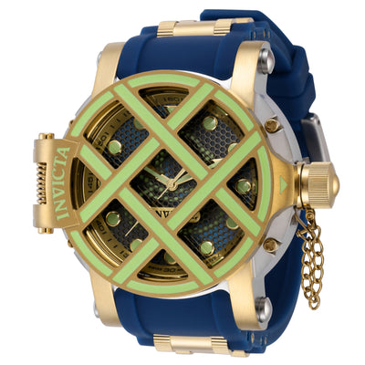 INVICTA Men's Pro Diver Swiss Aqua Cage Diver 57mm Luminous 200m Silicone Strap Watch