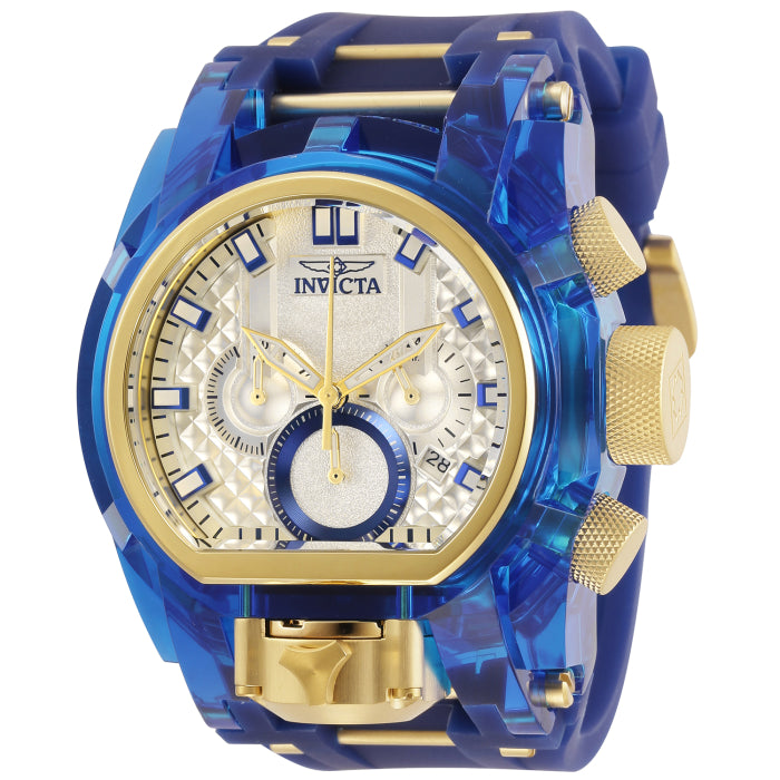 INVICTA Men's Bolt Zeus Magnum 52mm Gold / Blue Watch